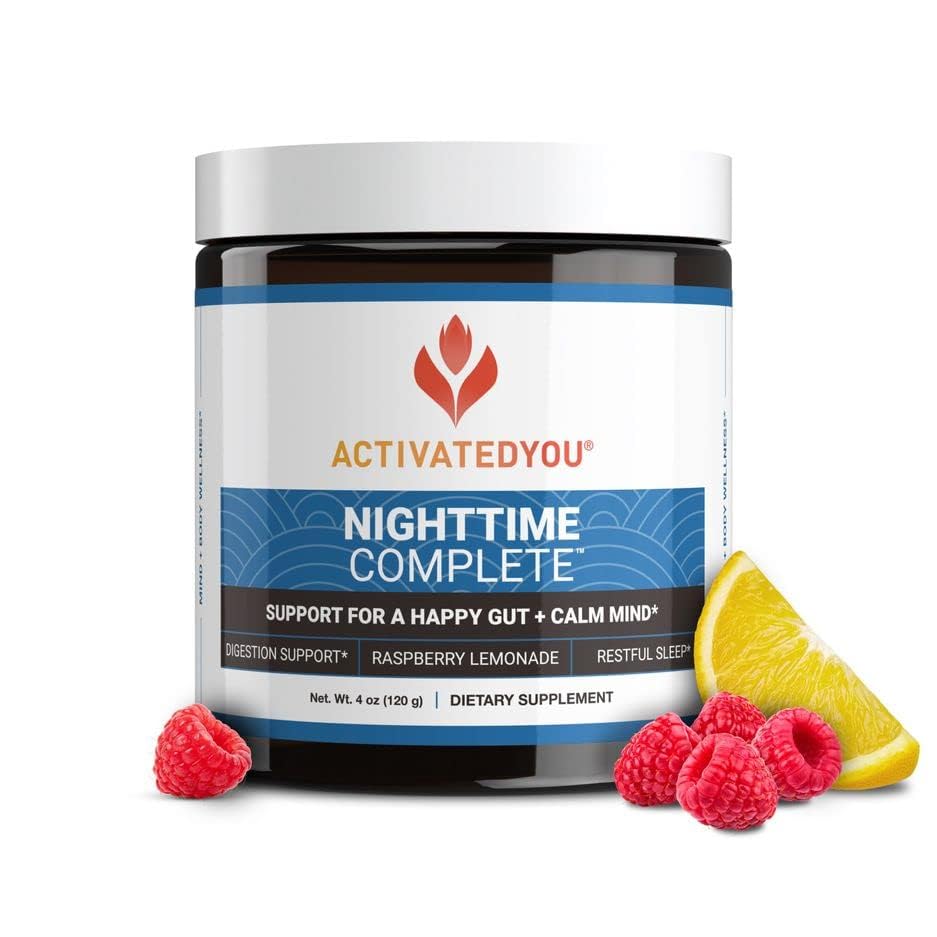 ACTIVATEDYOU Nighttime Complete Boisson Bien-Être 191g vue de face