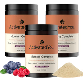 ACTIVATEDYOU Poudre de Super-aliments Verts 3 Paquets vue de face
