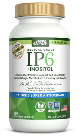 ACTIVE AGAIN IP6 Inositol 120 capsules - vue de face du flacon