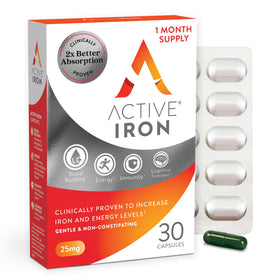 ACTIVEIRON Complément Alimentaire Fer 25mg - Boîte avant