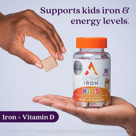 ACTIVEIRON Complément Alimentaire Fer 7mg + Vitamine D, vue de côté