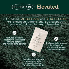 ADAPT NATURALS Colostrum 2500mg étiquette détaillée