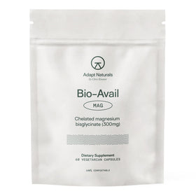 ADAPT NATURALS Magnésium Glycinate 30 Jours boîte vue de face