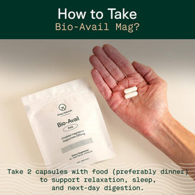 ADAPT NATURALS Magnésium Glycinate capsules sur une table en bois