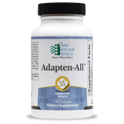 Adapten-All 120ct Ortho Molecular Products vue avant avec étiquette