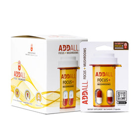 Addall Complément Alimentaire Mémoire Champignons boîte 12 capsules