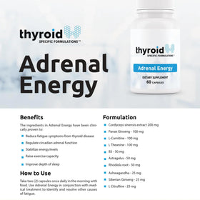 Adrenal Energy en ambiance sur une table avec d'autres compléments alimentaires