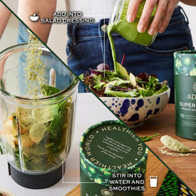 Aduna Mélange de Super Greens Bio 250g - vue arrière