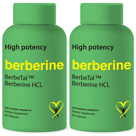Advanced Bionetix Berbérine 1500mg 180 capsules face avant