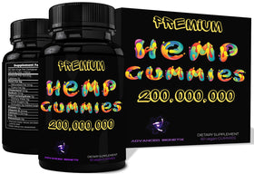 Advanced Bionetix Gummy de Chanvre 60 pièces - vue de face