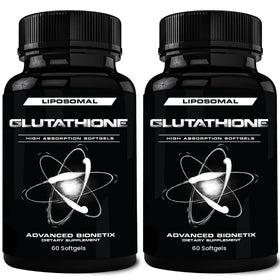 Advanced Bionetix Liposomal Glutathione 850mg gélules front view