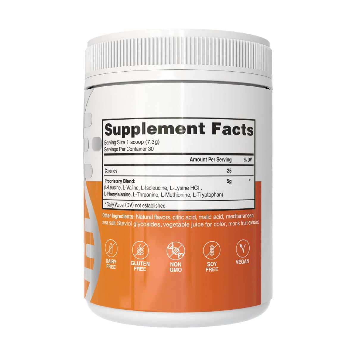 Advanced Bionutritionals Amino Powder scoop and powder
