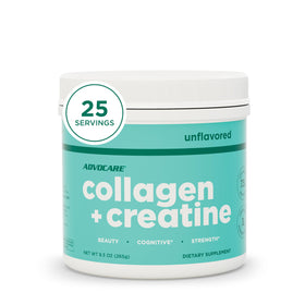AdvoCare Collagen et Créatine 9,3 oz emballage avant