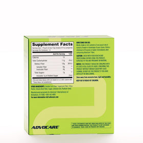 AdvoCare Complément Alimentaire en Fibres 10 Sachets Non Aromatisé emballage et contenu