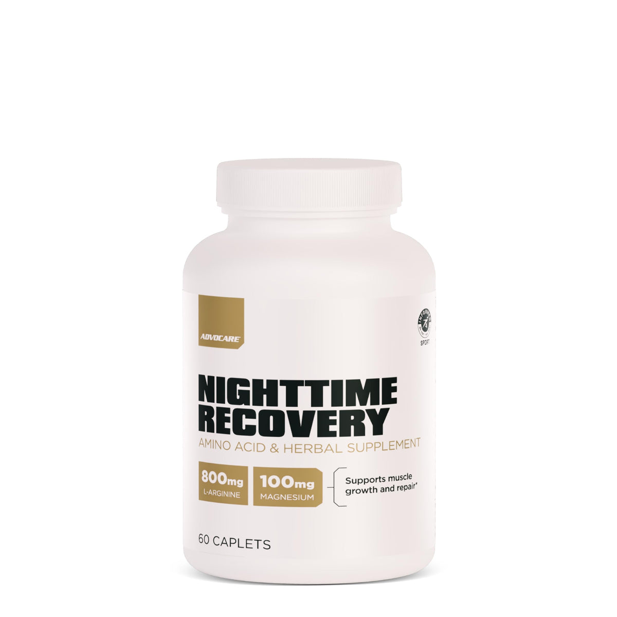 AdvoCare Nuit Récupération 60 Comprimés vue de face