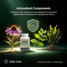 Aelia Labs Drenage Linfatico 60 Pcs, contenu des capsules