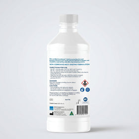 AerisGuard Nettoyant Multi-Enzymes 1 Quart étiquette et dosage
