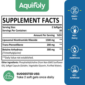 Aesticum Nicotinamide Riboside 2000 mg gélules vue arrière