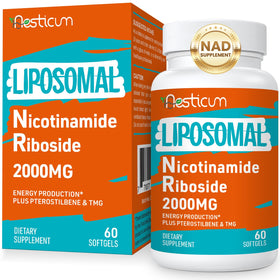 Aesticum Nicotinamide Riboside 2000mg gélules molles face avant