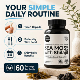 Affichage des ingrédients des capsules Atlantic Naturals 5-en-1