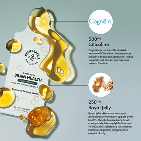 Affichage des sachets liposomaux Beekeeper's Naturals