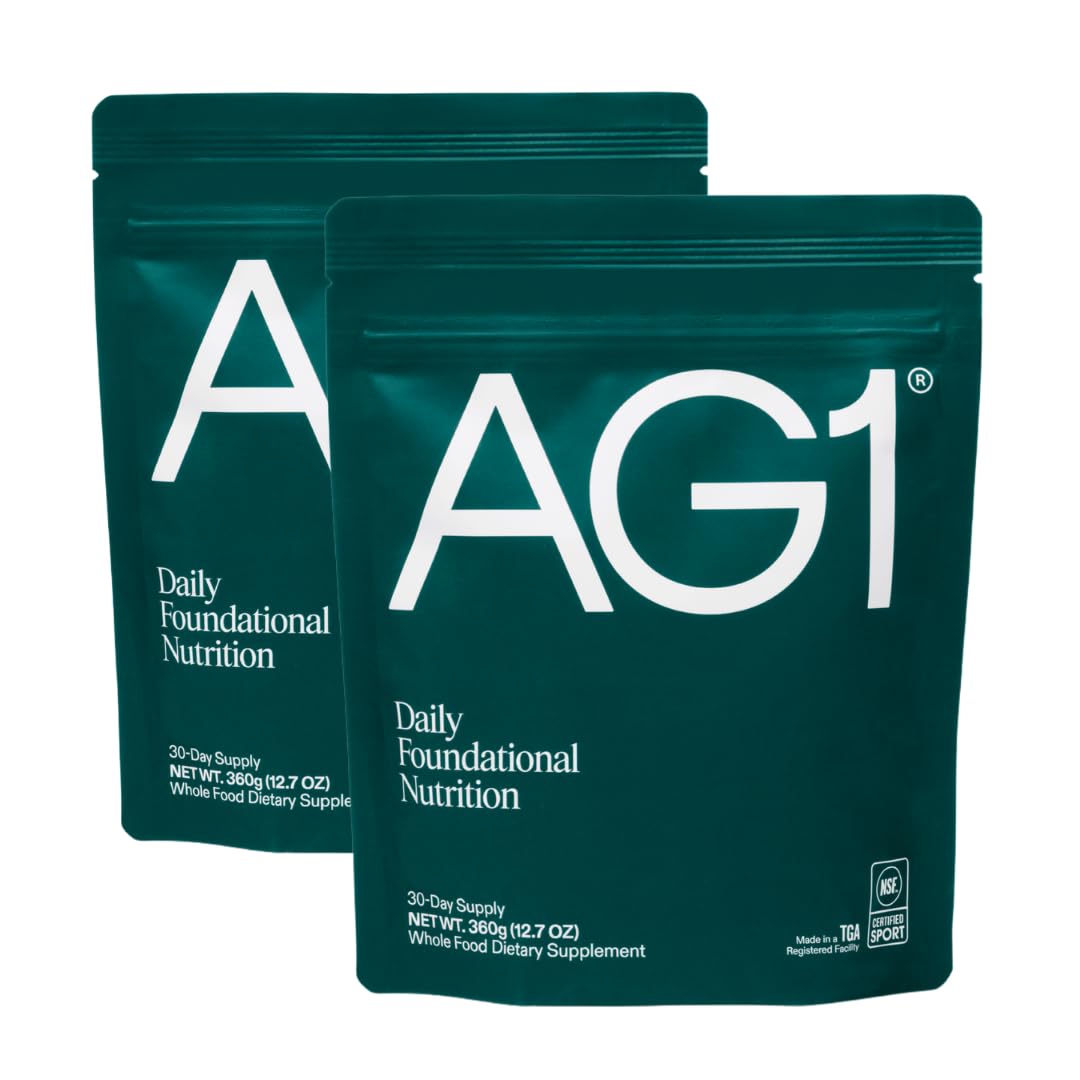AG1 Complément Alimentaire en Poudre 2 Paquets vue avant