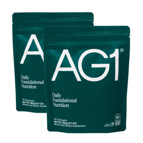 AG1 Complément Alimentaire en Poudre 2 Paquets vue avant