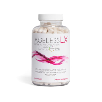 AgelessLX Compléments Alimentaires Collagène 60 Capsules vue de face