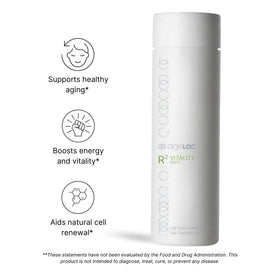 ageLOC R² Vitality - Jour 180 capsules côté