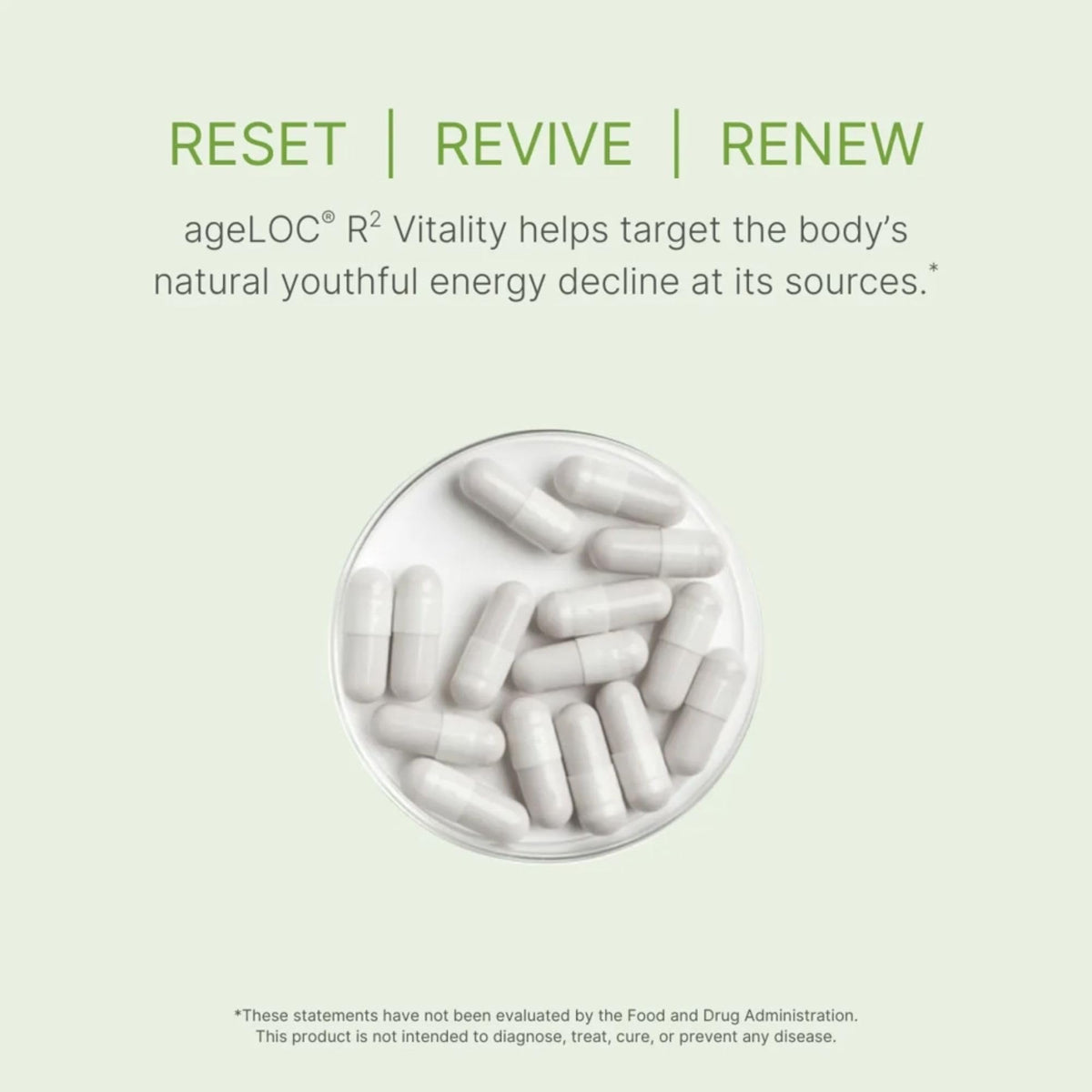 ageLOC R² Vitality - Jour capsules prêtes à être prises