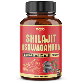 agobi 210 Capsules Complément Alimentaire Shilajit et Ashwagandha