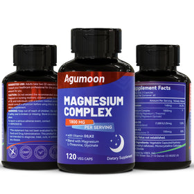 Agumoon Complément Alimentaire Magnésium dans une main