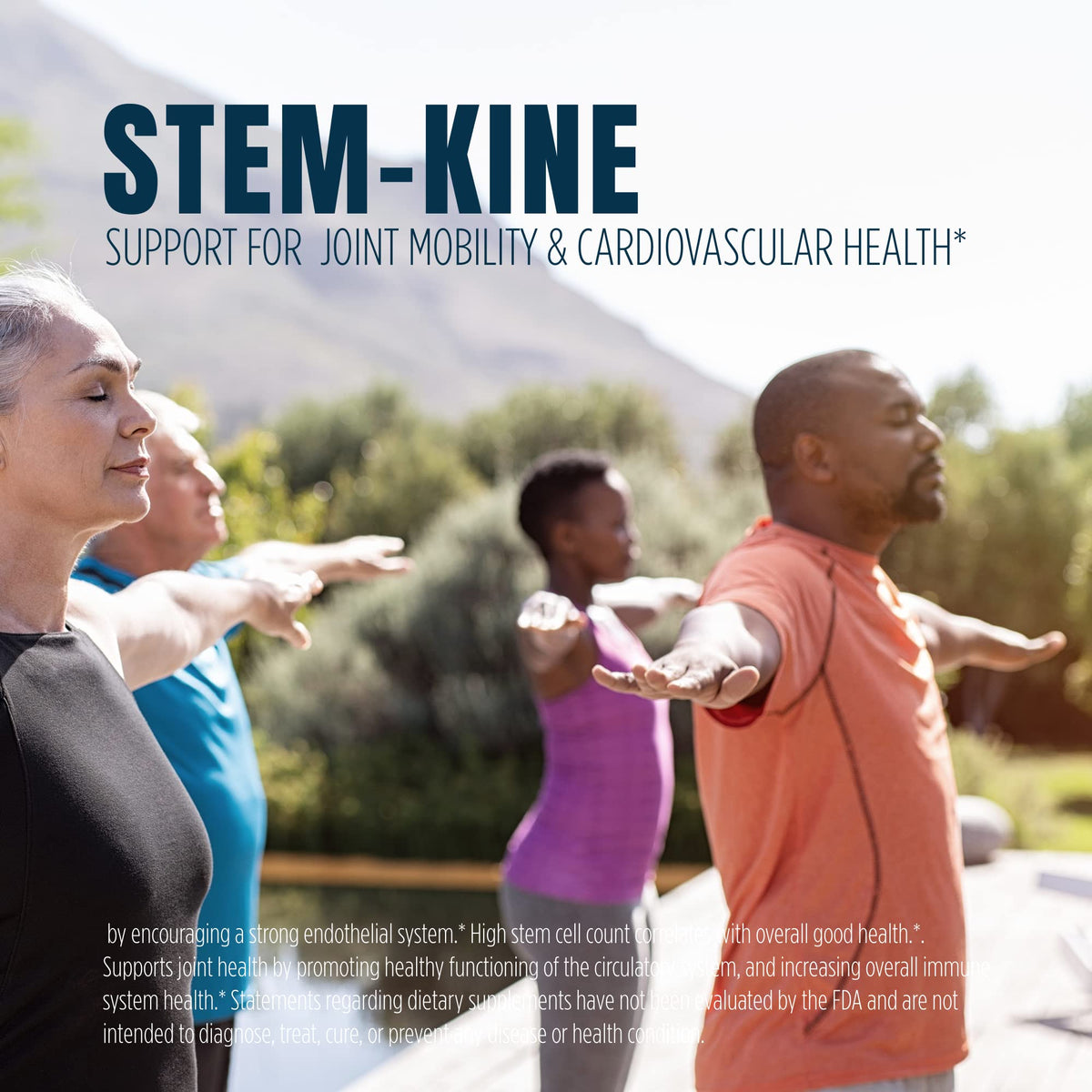Aidan Products Compléments Alimentaires Stem-Kine sur une table