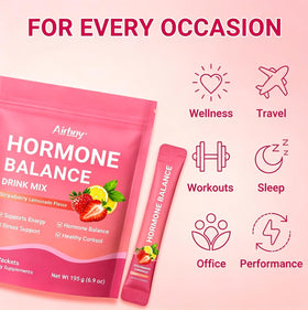 Airboy mélange de soutien nutritionnel pour femmes, ingrédients botaniques
