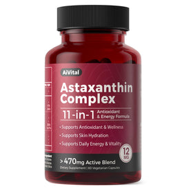 AiVital Astaxanthin 12mg boîte vue de face