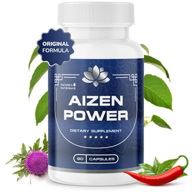 AizenPower 60 Capsules vue de face avec emballage