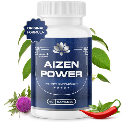 AizenPower 60 Capsules vue de face avec emballage