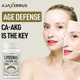 AJAXERRUE Calcium AKG 1500 MG gélules sur une table