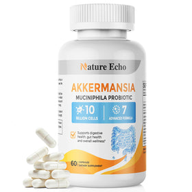 Akkermansia Probiotique Nature Echo 60 capsules vue de face