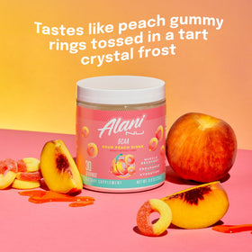 Alani Nu BCAA 2:1:1 sachet avec une cuillère à mesurer