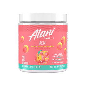 Alani Nu BCAA Anneau Pêche Acide 322g vue de face