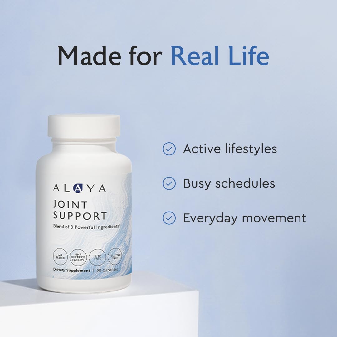 Alaya Naturals Joint Support complément alimentaire en perspective