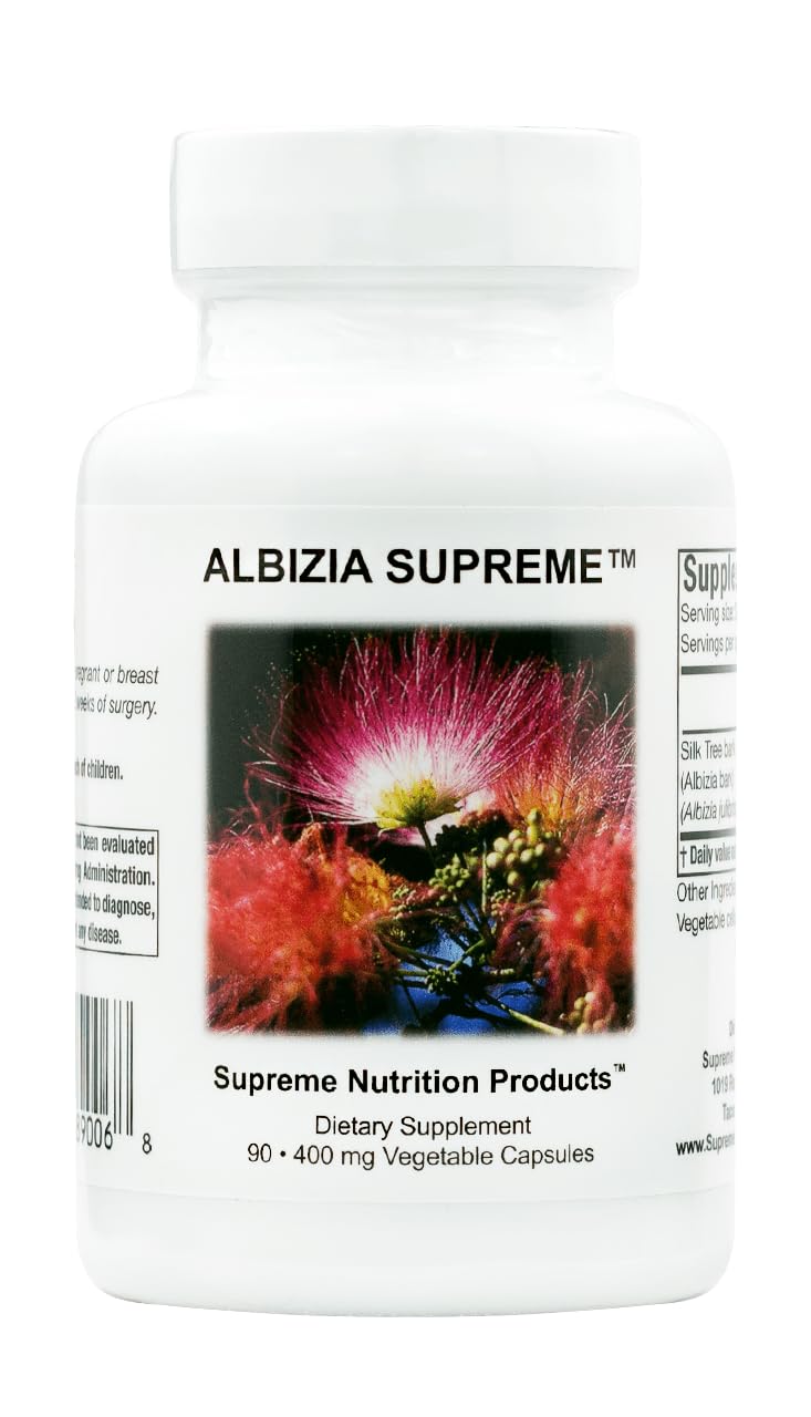 Albizia 90 gélules végétariennes vue de face