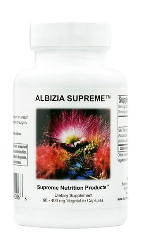 Albizia 90 gélules végétariennes vue de face