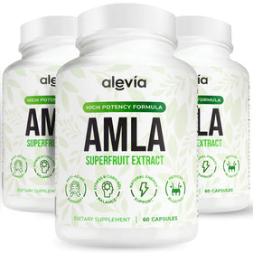 Alevia Amla Extrait de Superfruit 1000mg 180 capsules, vue de face