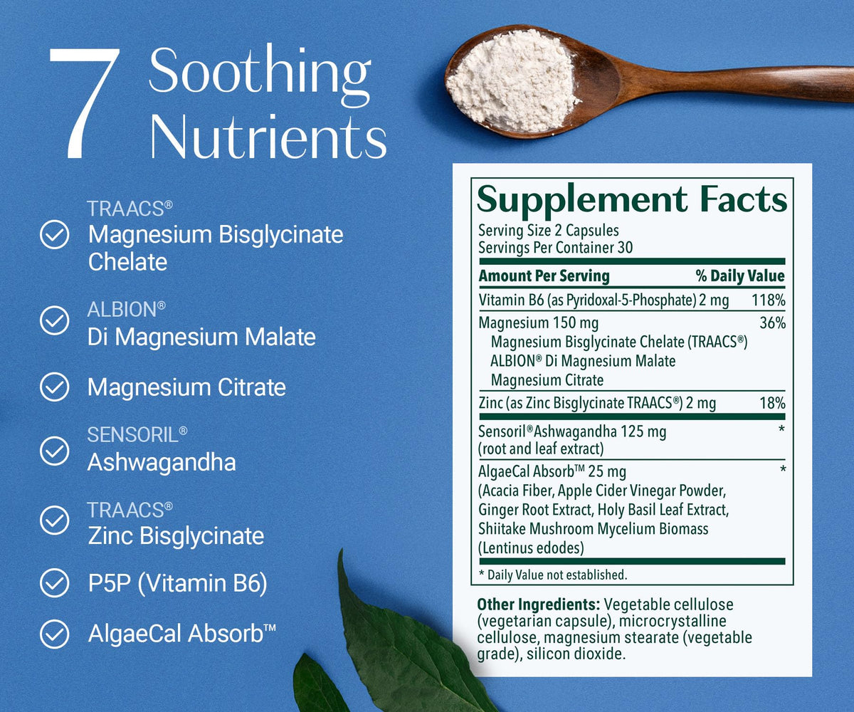 ALGAECAL Complément Alimentaire Magnésium 60 Capsules en vue rapprochée