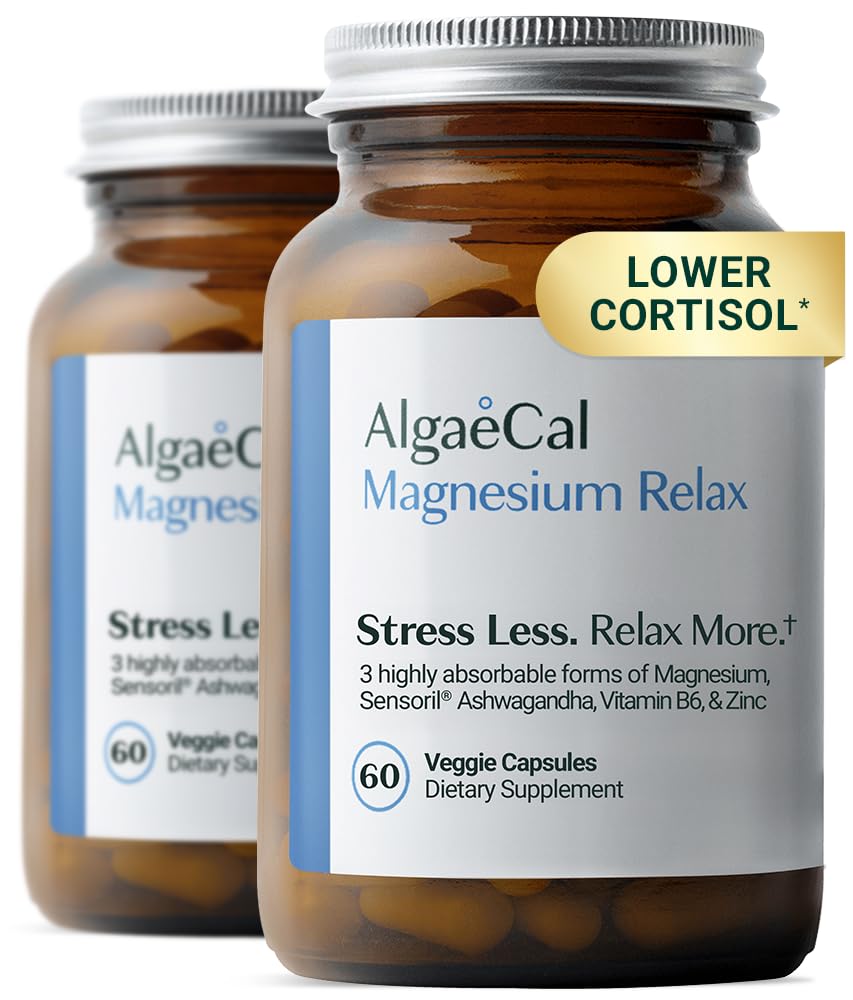 ALGAECAL Magnesium daily wellness 60 capsules vue de face