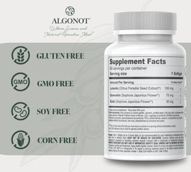 Algonot NeuroProtek® composition avec lutéoline, quercétine, rutin