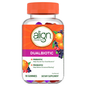 Align Gummies Prébiotiques et Probiotiques, gummies avec des fruits naturels