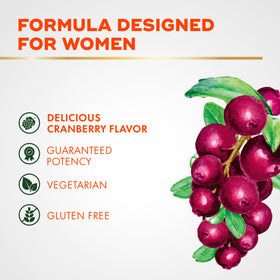 Align Gummies Probiotiques Femme gummies canneberge en gros plan